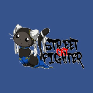 Street Cat Fighter Chun Li T-Shirt