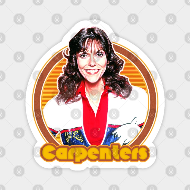 Carpenters /// Retro 70s Aesthetic Fan Design Magnet by DankFutura