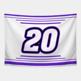 Christopher Bell #20 2024 NASCAR Design Tapestry