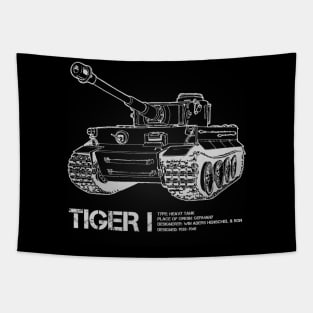 Tiger I | World War 2 Tank Tapestry