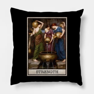 Strength Tarot Pillow