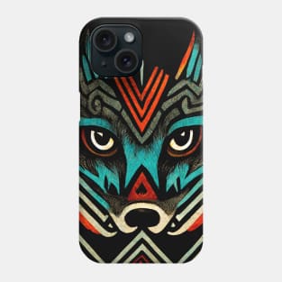 Aztec Wolf II Phone Case