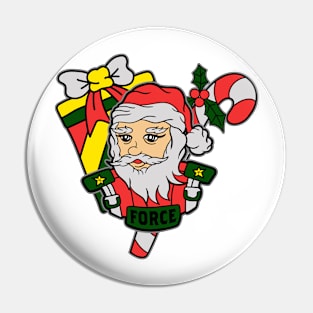 Santa Clause Christmas Holiday Pin