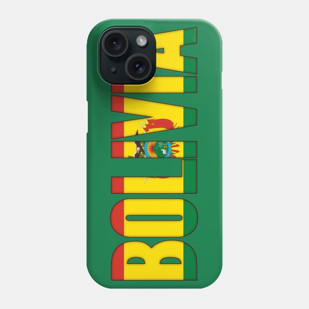 Bolivia Phone Case by SeattleDesignCompany