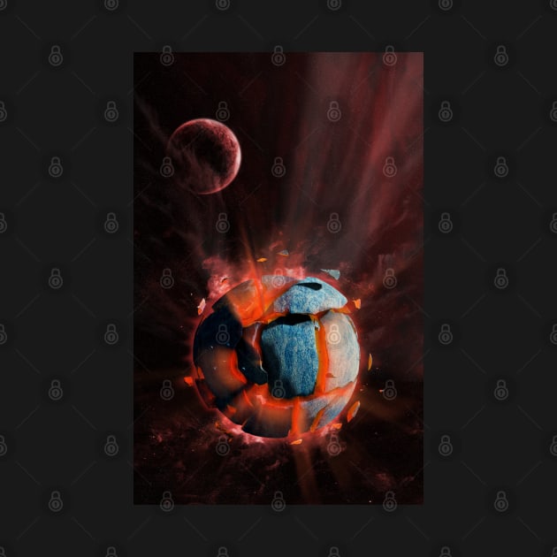 Exploding Planet by Packrat