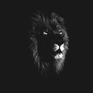 africa lion, lion black shirt T-Shirt