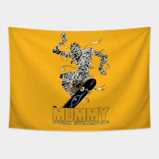 Mummy Pro Skater Tapestry