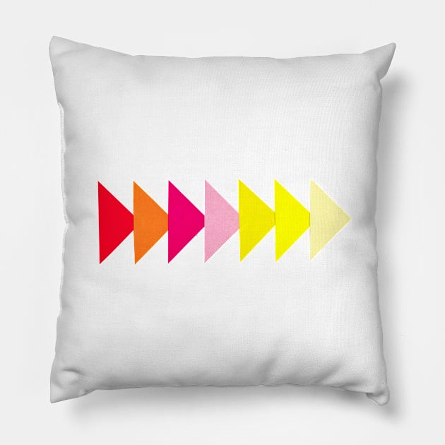 Arrows II Pillow by Cassia