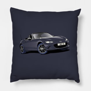 Mazda MX-5 Mark IV in black Pillow