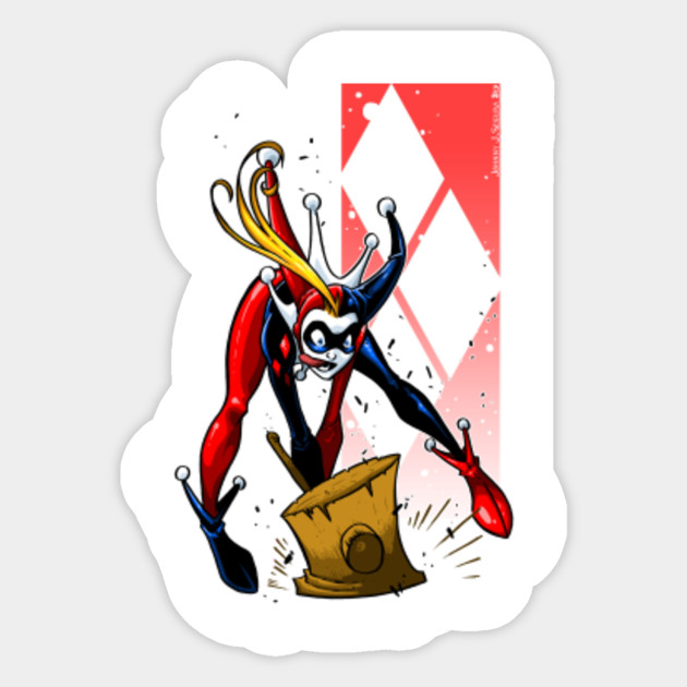 harley quinn harley quinn sticker teepublic