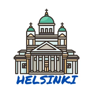 Helsinki Cathedral logo T-Shirt