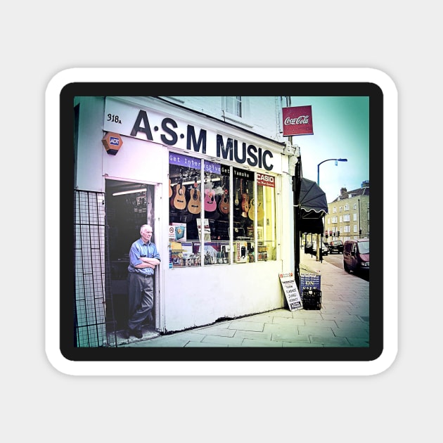 ASM music Magnet by kathyarchbold