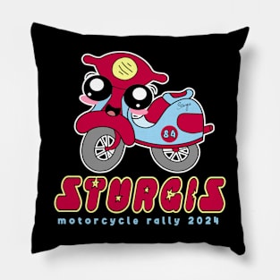 Sturgis Motorcycle rally 2024 Pillow