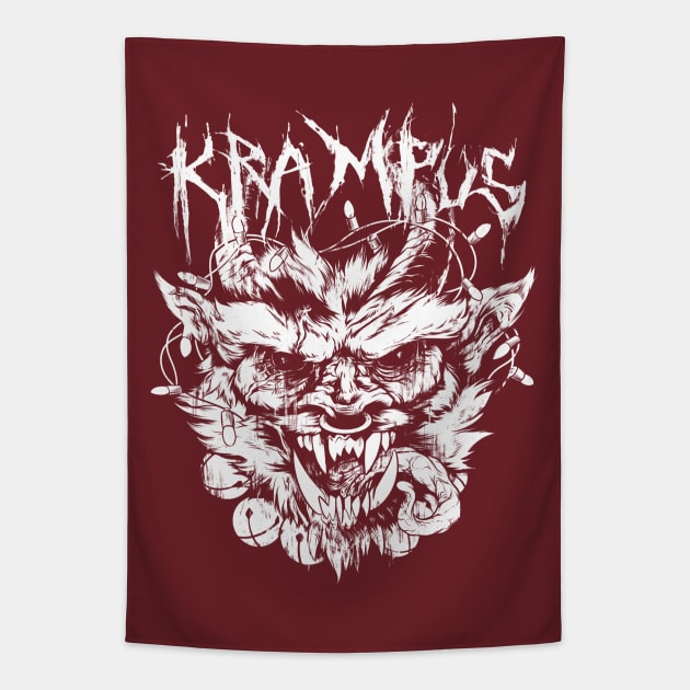 Krampus Tapestry by jpowersart