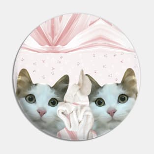 Two kitten Pin