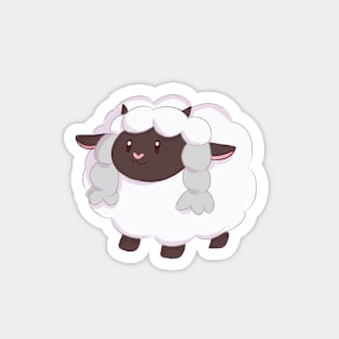 Wool Cute Sheep Sticker Magnet