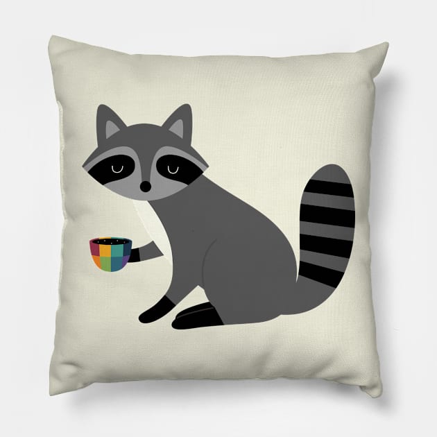 Coffee Break Pillow by AndyWestface