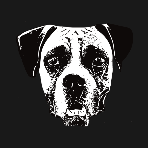 Boxer Dog - Boxer Christmas Gifts by DoggyStyles