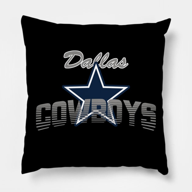 Dallas Cowboys Pillow by CovpaTees