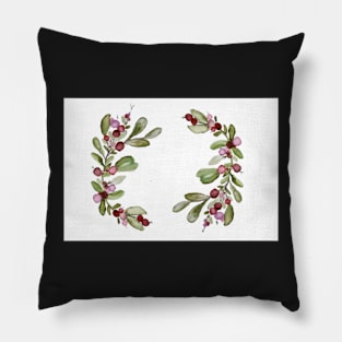 WL Christmas Holly Pillow