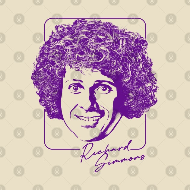 Richard Simmons // Retro Fan Design by DankFutura