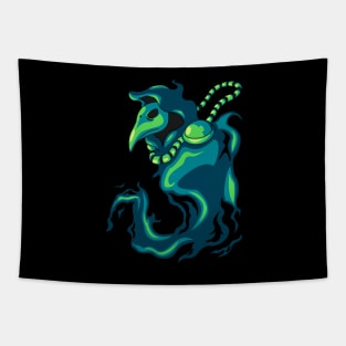 Plague Knight Poltergeist Tapestry