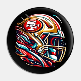 49er faithful art Pin