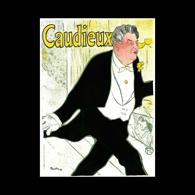 Caudieux by Toulouse Lautrec by MasterpieceCafe