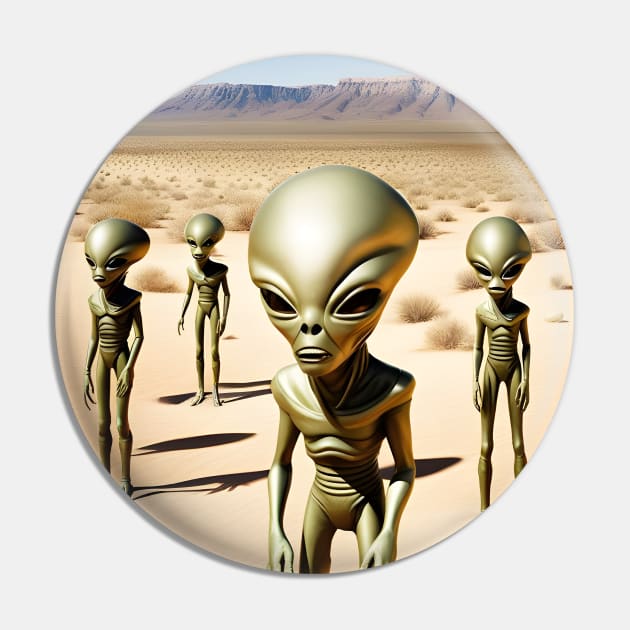 Alienz Desert Pin by roswellboutique