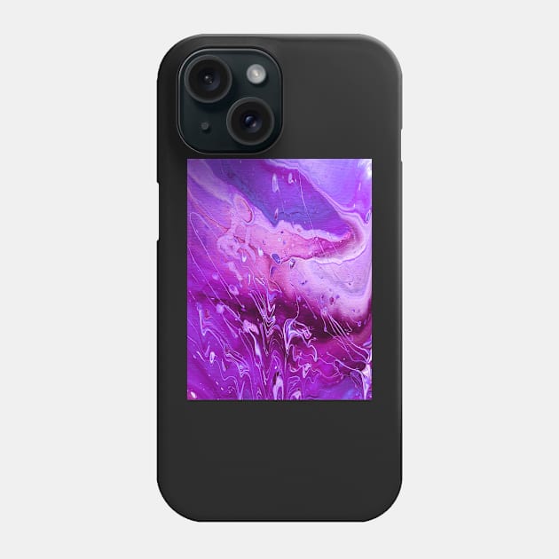 Rain - Purple and Pink Variant Phone Case by dnacademic