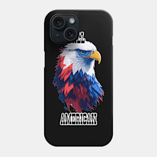 All American Fourth of July Bald Eagle Phone Case