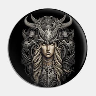 Viking Shield Maiden 01 Pin