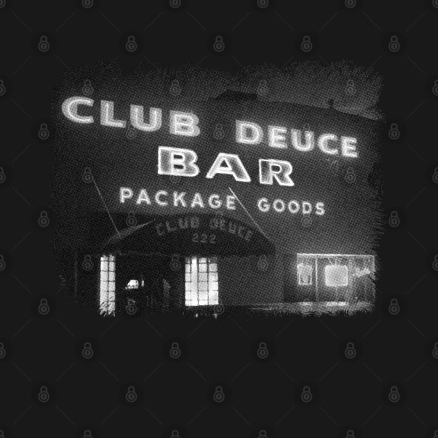 Retro vintage Bar, liquor store by alienartfx