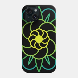 Geometric Vector Flower Phone Case