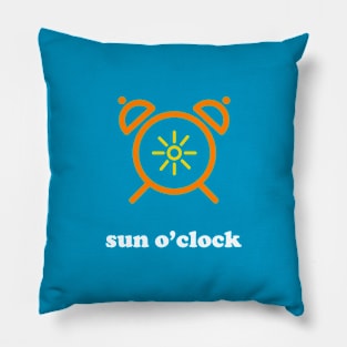 Sun o'clock Pillow