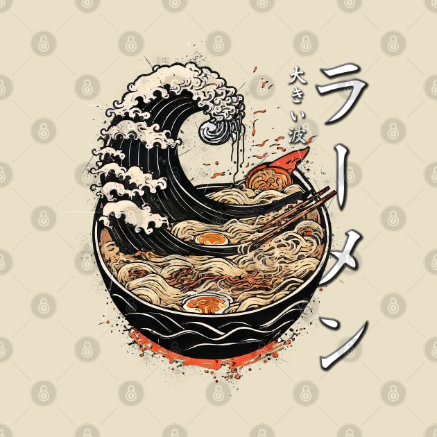 Ramen Waves by Gonpachiro