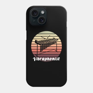 Playing Vibraphone In Love with Vibraphone Music Vibraphonist Mallet Percussion Instrument Phone Case