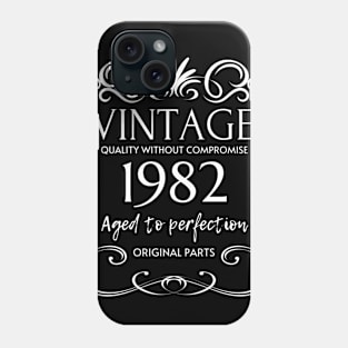 Vintage 1982 - Birthday Gift For Men Phone Case