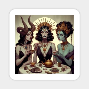 Spilling the Tea-Goddesses Magnet