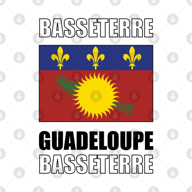 Flag of Guadeloupe by KewaleeTee