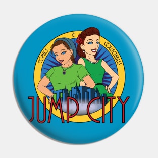 Jump City Comics Pin