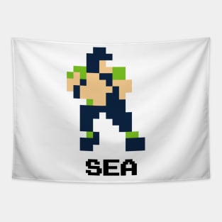 8-Bit Quarterback - Seattle Tapestry