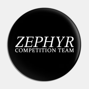 Zephyr (Back Print) Pin