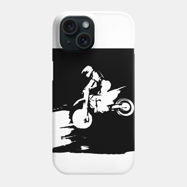 motocross Phone Case by rickylabellevie