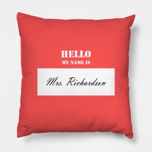 Mrs. Richardson Pillow
