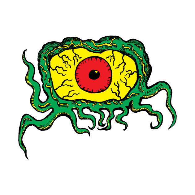 Crawling Eye Monster by jarhumor