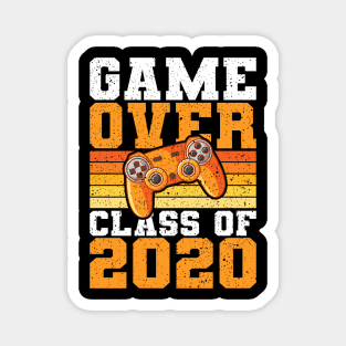Game Over Class School Graduation 2020 Gift Magnet