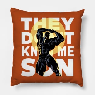 They Don't Know Me Son Pillow