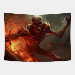 Diablo Necromancer Skeleton Minion Tapestry