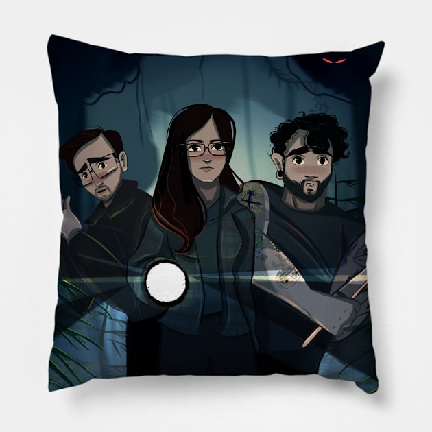 Monster Madness 2020 Design Pillow by Erika Gwynn